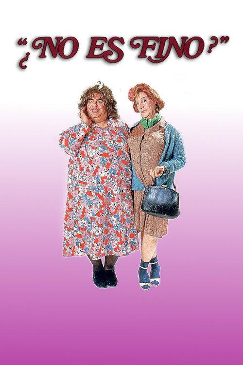 ¿No es fino? 1987 official movie poster
