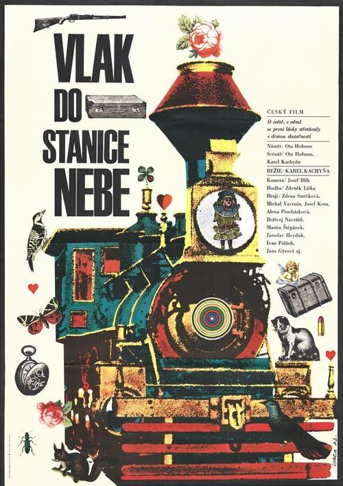Vlak do stanice Nebe 1972 official movie poster
