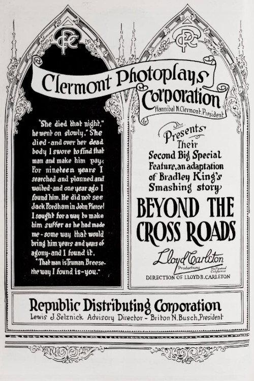 Beyond the Crossroads 1922 official movie poster