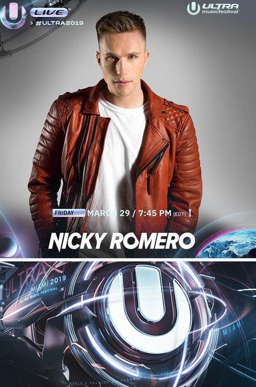 Nicky Romero - Ultra Music Festival 2019 2019 official movie poster