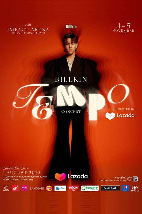 Billkin Tempo Concert Presented by Lazada 2023 official movie poster