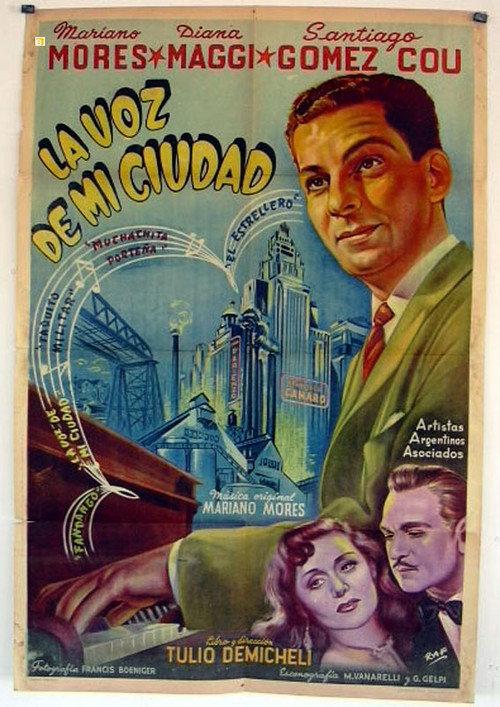 La voz de mi ciudad 1953 official movie poster