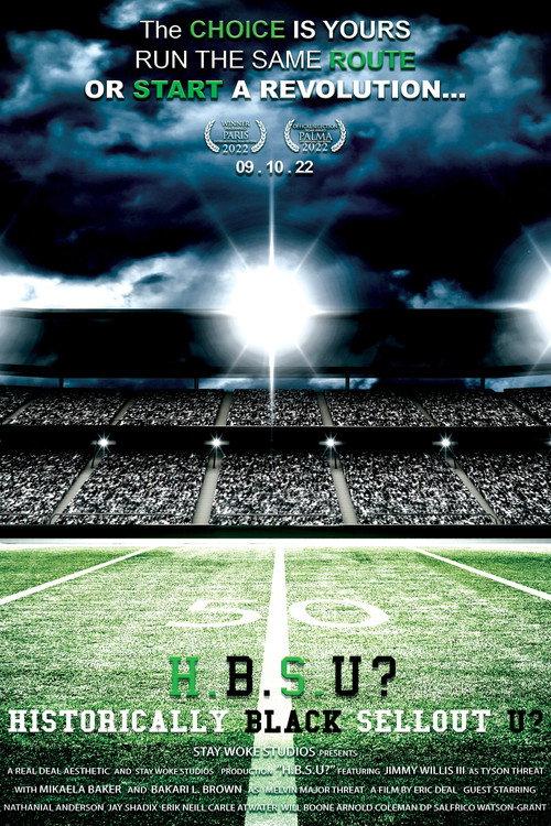H.B.S.U? Historically Black Sellout U? 2023 official movie poster