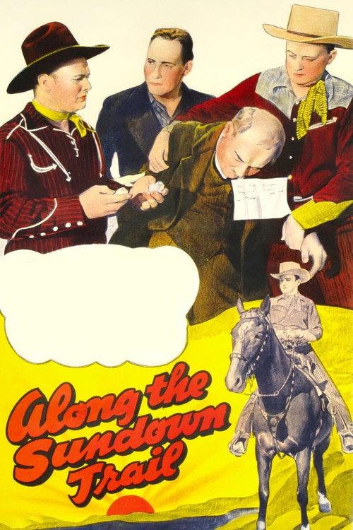 Along the Sundown Trail 1942 official movie poster