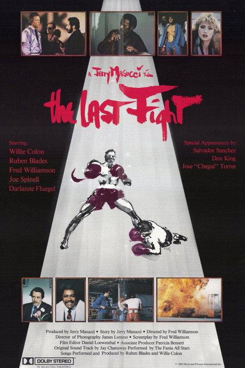 The Last Fight 1983 official movie poster