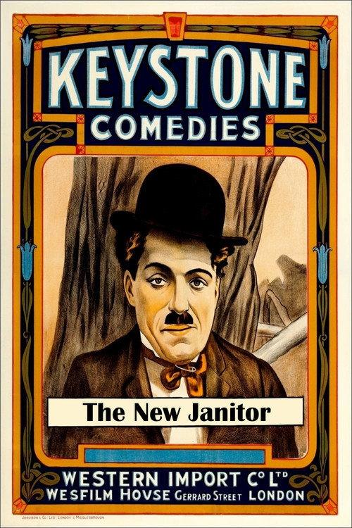 The New Janitor 1914 official movie poster
