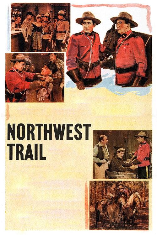 Northwest Trail 1945 official movie poster