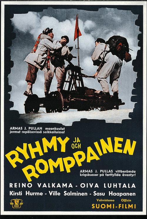 Ryhmy ja Romppainen 1941 official movie poster
