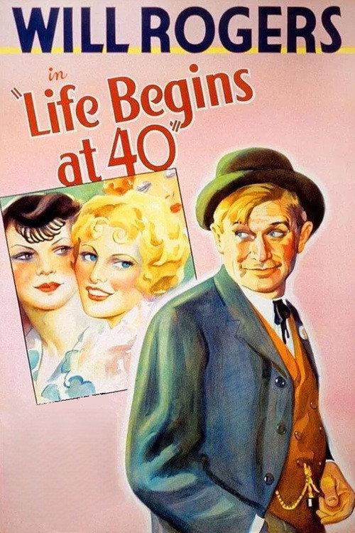 Life Begins at Forty 1935 official movie poster