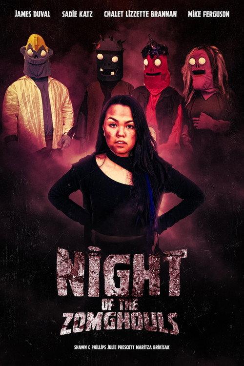Night of the Zomghouls 2022 official movie poster