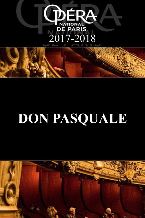 Don Pasquale - Palais Garnier 2018 official movie poster