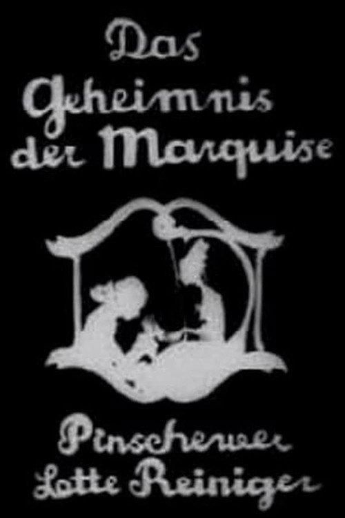 The Secret of the Marquise 1922 official movie poster