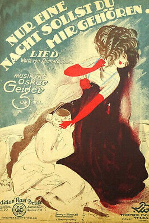 Nur eine Nacht 1922 official movie poster