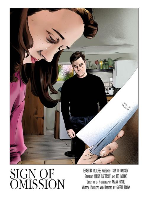 Sign Of Omission 2024 official movie poster