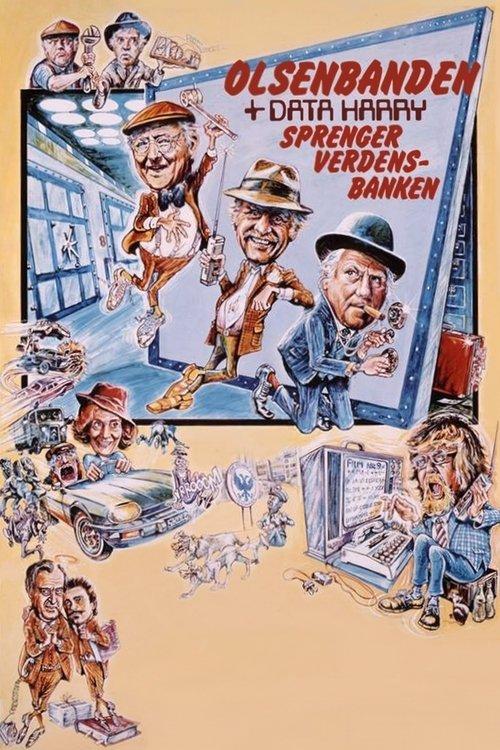 The Olsen Gang and Data-Harry Blows Up The World Bank 1978 official movie poster