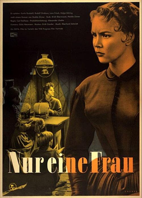 Only One Woman 1958 official movie poster