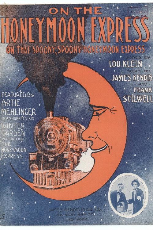 The Honeymoon Express 1926 official movie poster
