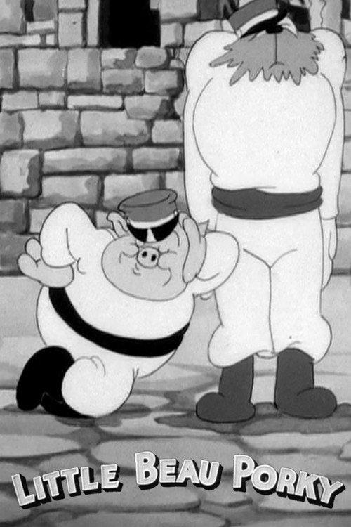 Little Beau Porky 1936 official movie poster