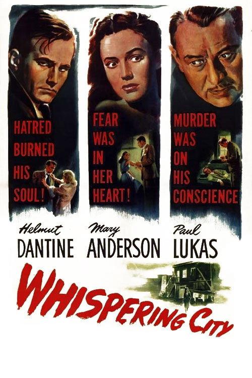 Whispering City 1947 official movie poster