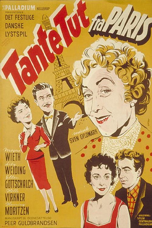 Tante Tut fra Paris 1956 official movie poster
