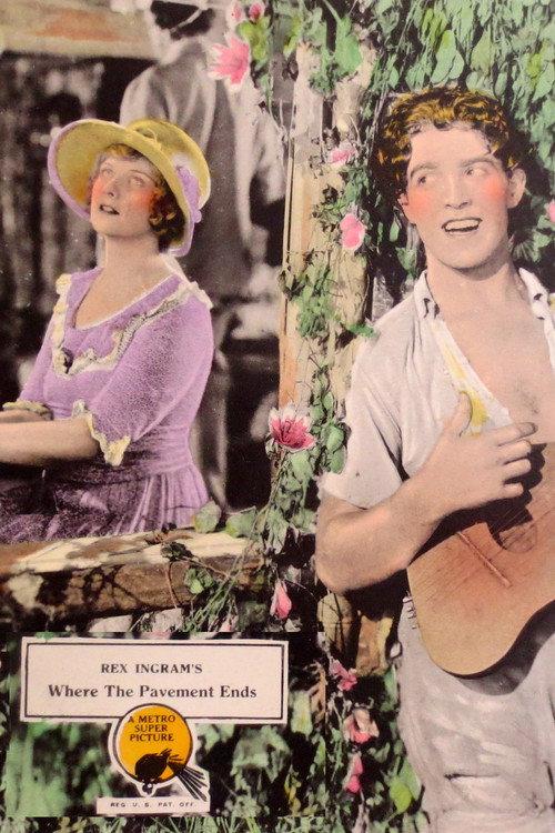 Where the Pavement Ends 1923 official movie poster