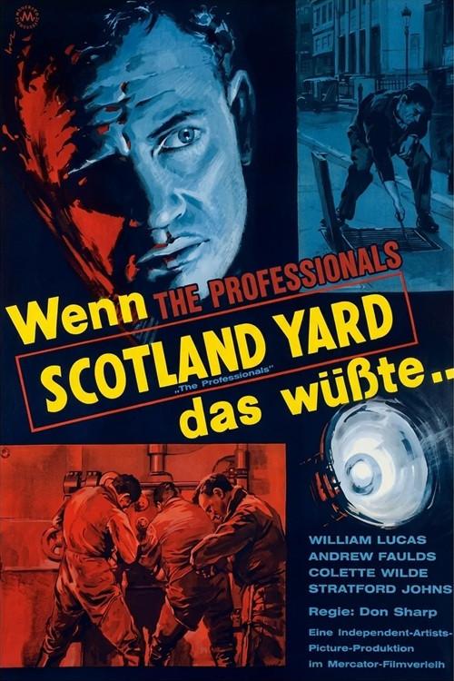 The Professionals 1960 official movie poster