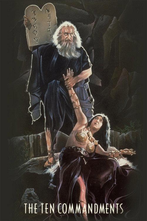 The Ten Commandments 1923 official movie poster