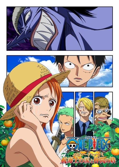 One Piece Episode of Nami: Tears of a Navigator and the Bonds of Friends 2012 official movie poster