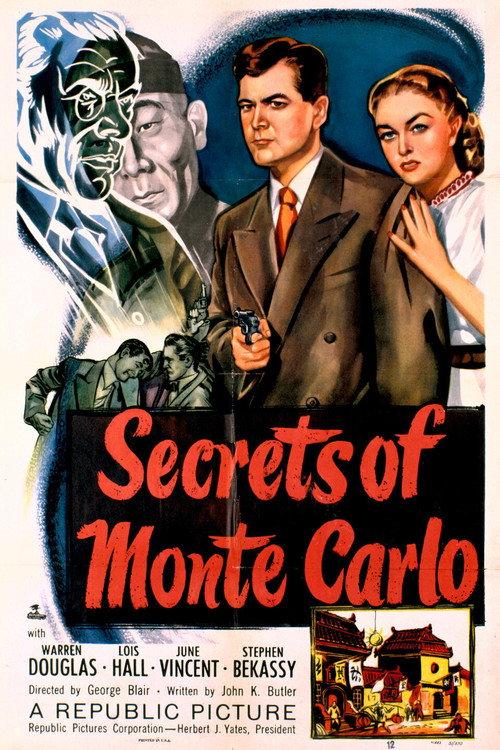 Secrets of Monte Carlo 1951 official movie poster