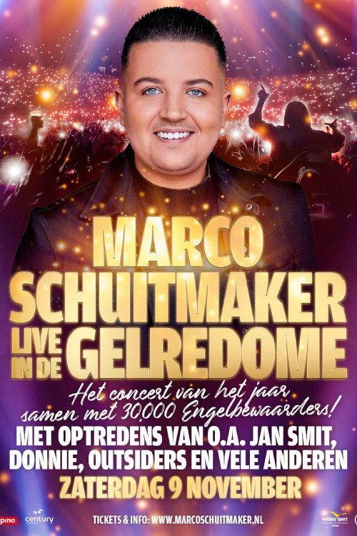 Marco Schuitmaker: Live in Gelredome 2024 official movie poster