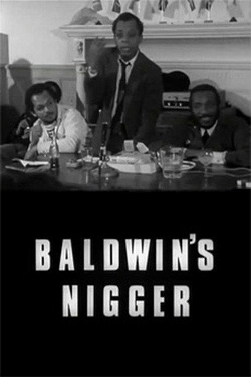Baldwin's Nigger 1968 official movie poster
