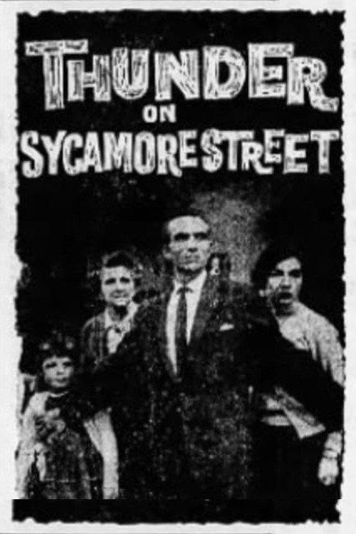 Thunder on Sycamore Street 1957 official movie poster
