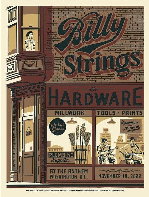 Billy Strings | 2022.11.18 — The Anthem - Washington, DC 2022 official movie poster