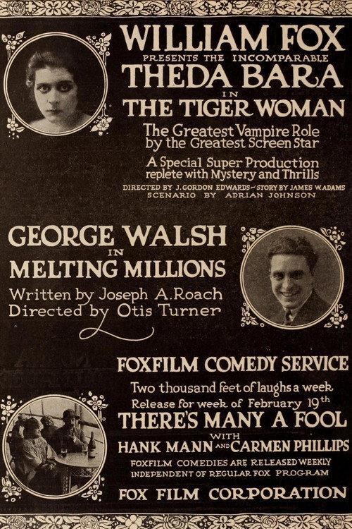 There's Many a Fool 1917 official movie poster