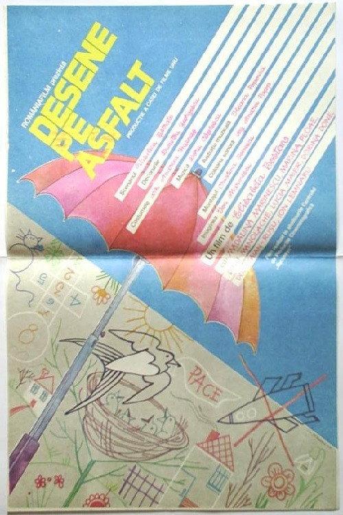 Drawings on Asphalt 1989 official movie poster