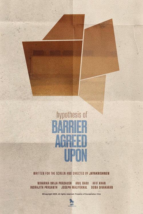 Hypothesis of Barrier Agreed Upon 2025 official movie poster