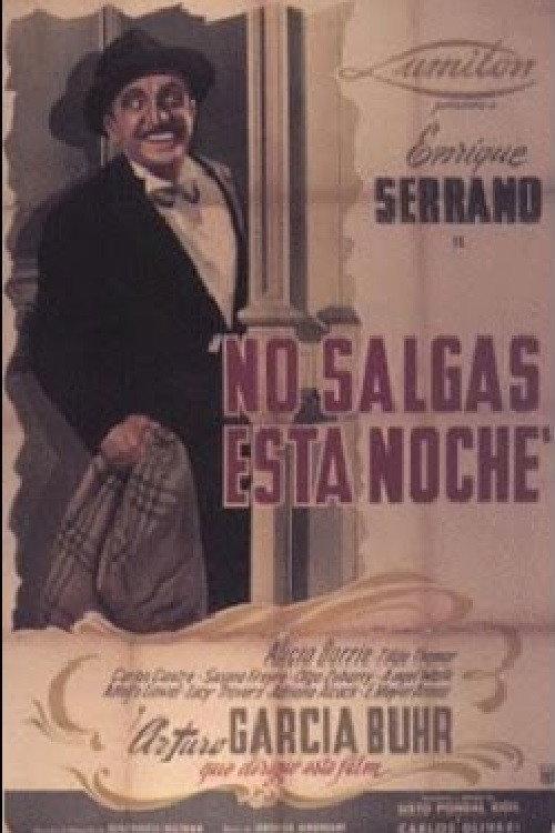 No salgas esta noche 1946 official movie poster