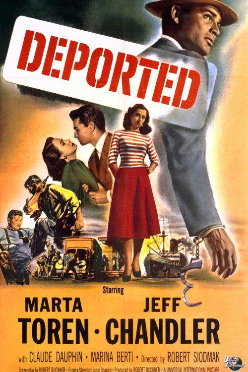 Deported 1950 official movie poster