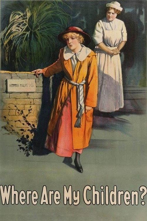 Where Are My Children? 1916 official movie poster