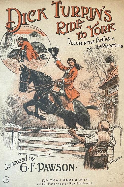 Dick Turpin's Ride to York 1922 official movie poster
