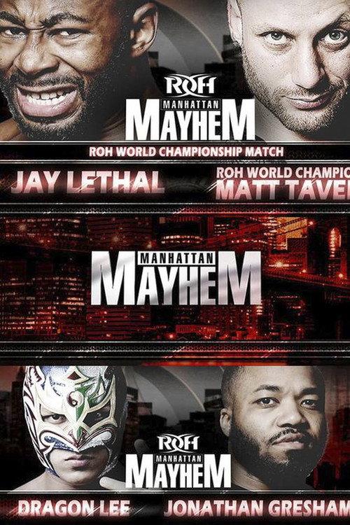 ROH: Manhattan Mayhem 2019 official movie poster