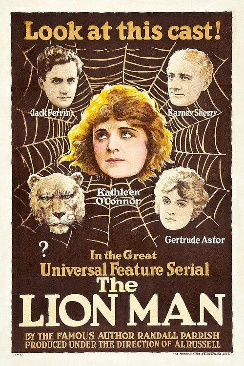 The Lion Man 1919 official movie poster