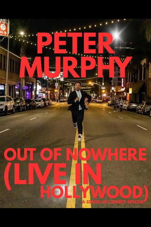 Peter Murphy: Out of Nowhere (Live in Hollywood)  official movie poster