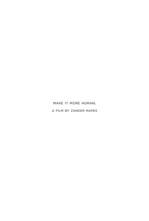 Make it More Human  official movie poster