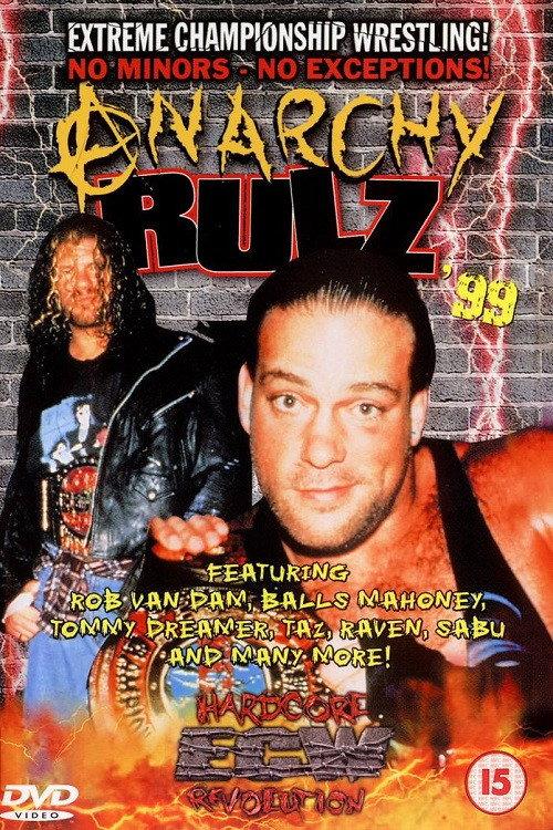 ECW Anarchy Rulz 1999 1999 official movie poster