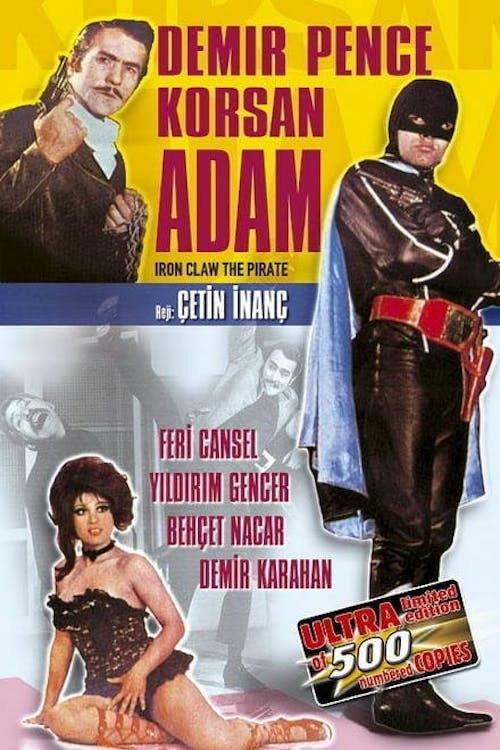 Iron Claw the Pirate 1969 official movie poster