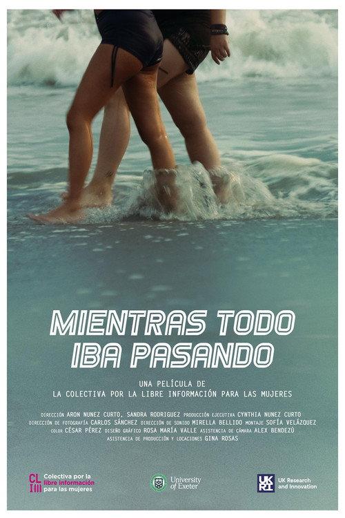 Mientras todo iba pasando 2024 official movie poster