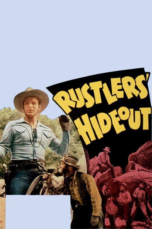 Rustlers' Hideout 1945 official movie poster
