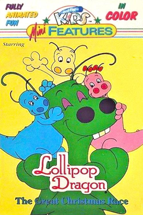 Lollipop Dragon: The Great Christmas Race 1985 official movie poster
