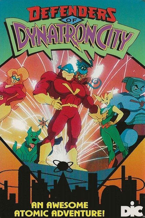 Defenders of Dynatron City 1992 official movie poster